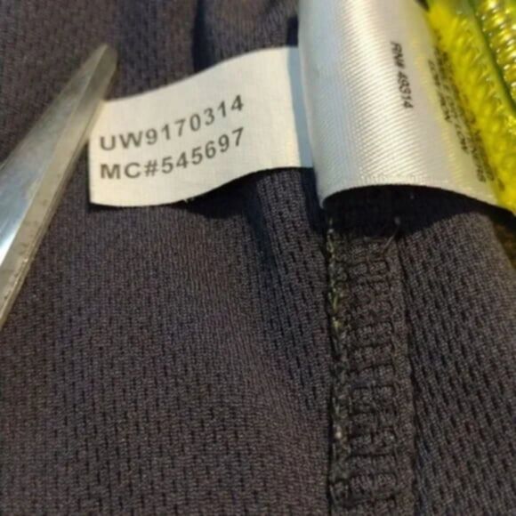 Under Armour Neon Yellow Texas Christian University Athletic Shorts Size Medium! - Picture 8 of 16